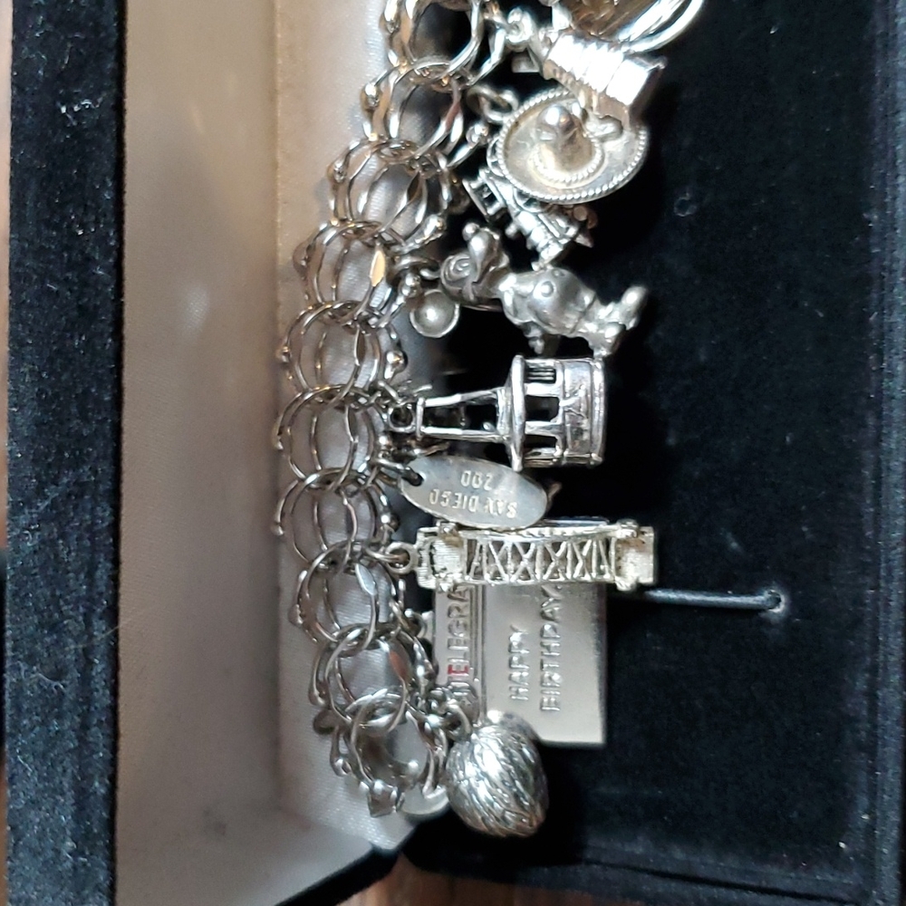 Vintage old Charm Bracelet